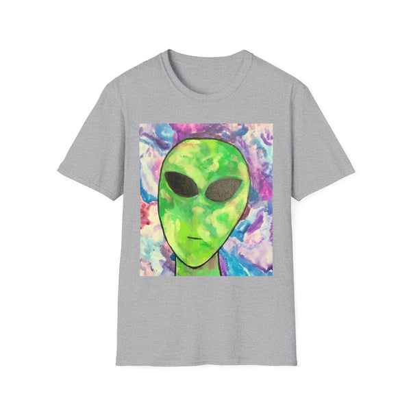 Alien Self Portrait-Unisex Softstyle T-Shirt