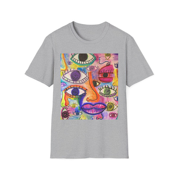 Eye See Chaos-Unisex Softstyle T-Shirt