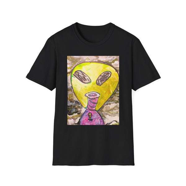 Is There Weed on Mars?- Unisex Softstyle T-Shirt