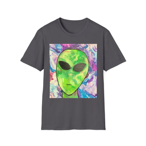 Alien Self Portrait-Unisex Softstyle T-Shirt