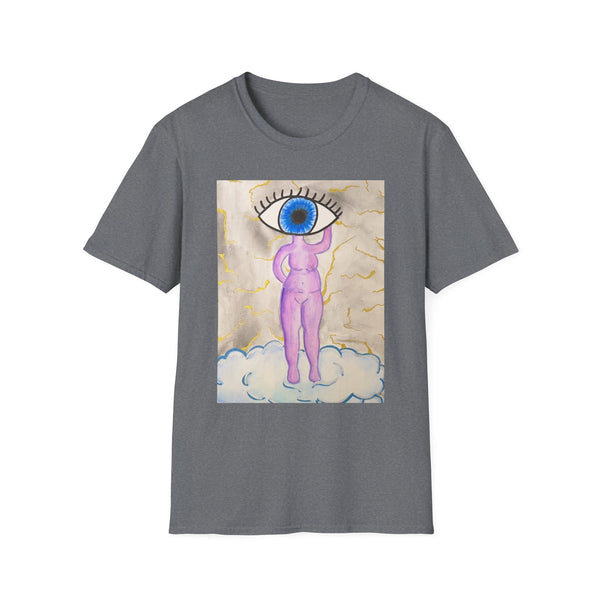 Whimsical Eye-Unisex Softstyle T-Shirt