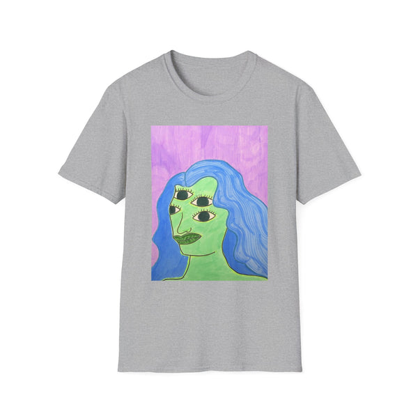 Space Girl-Unisex Softstyle T-Shirt