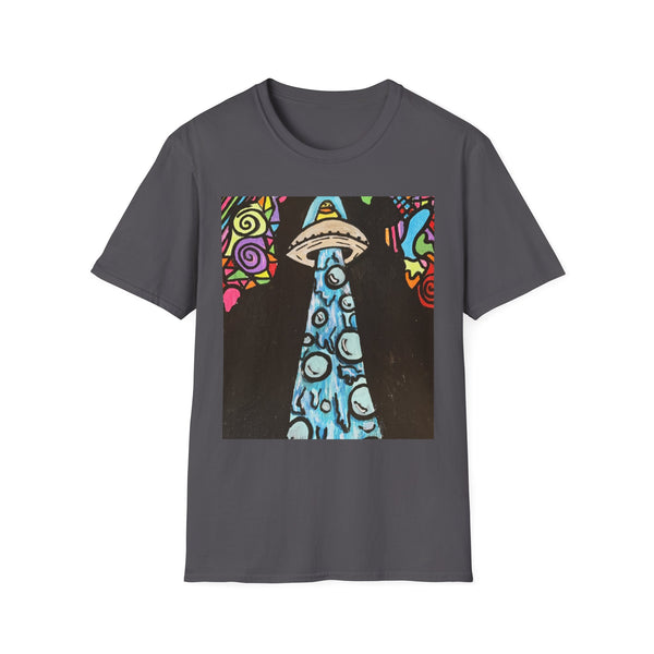 Abducktion Unisex T-Shirt - Fun Alien Art Tee