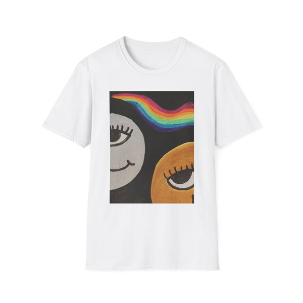 Rainbow Moon Pals-Unisex Softstyle T-Shirt