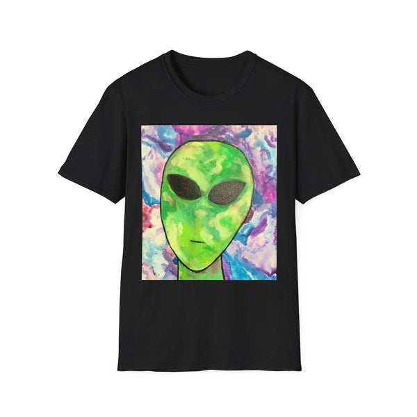 Alien Self Portrait-Unisex Softstyle T-Shirt