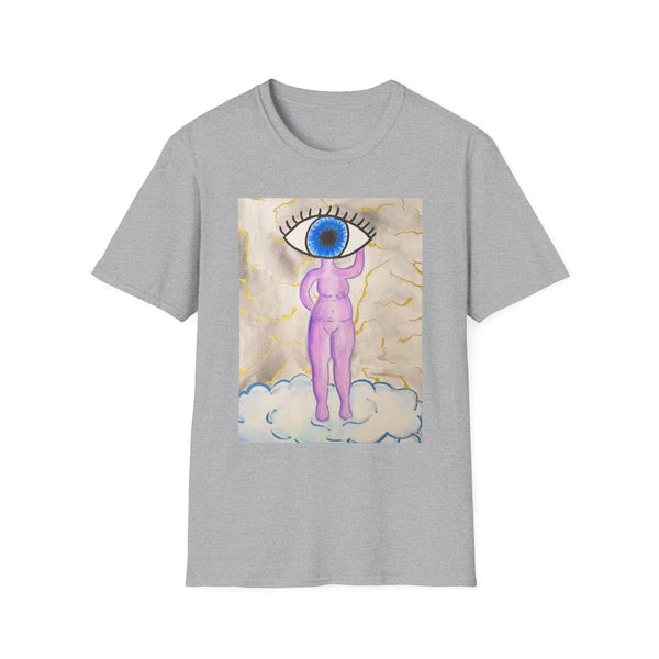 Whimsical Eye-Unisex Softstyle T-Shirt