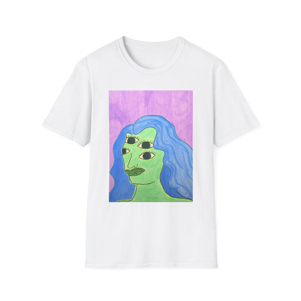 Space Girl-Unisex Softstyle T-Shirt