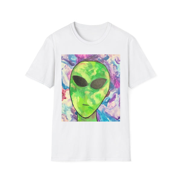 Alien Self Portrait-Unisex Softstyle T-Shirt