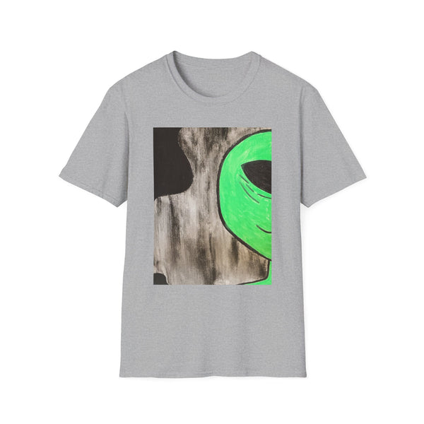 Green Alien-Unisex Softstyle T-Shirt