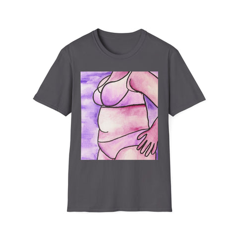 Body Positivity Art Tee - Unisex Softstyle T-Shirt