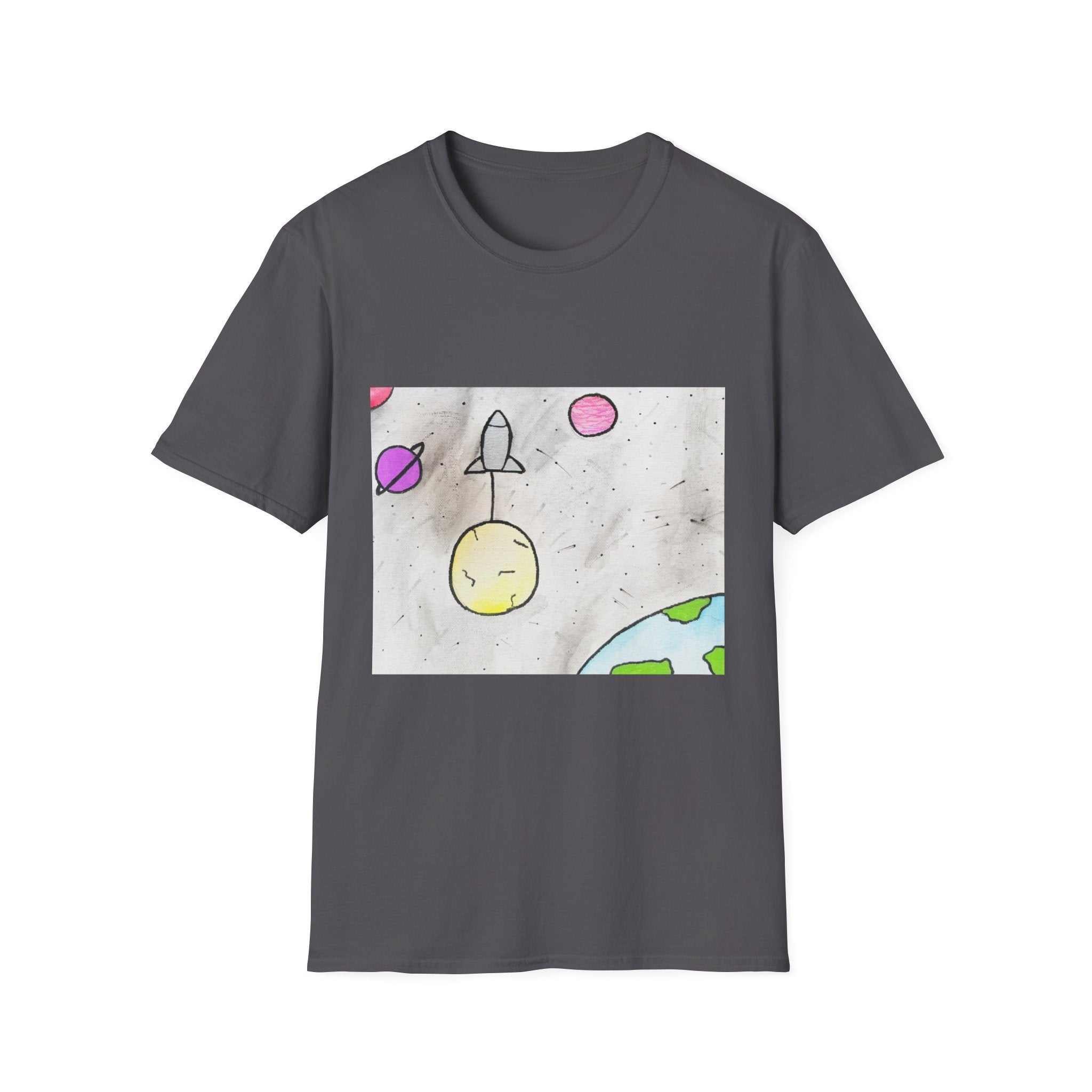 Is the Moon Real-Unisex Softstyle T-Shirt