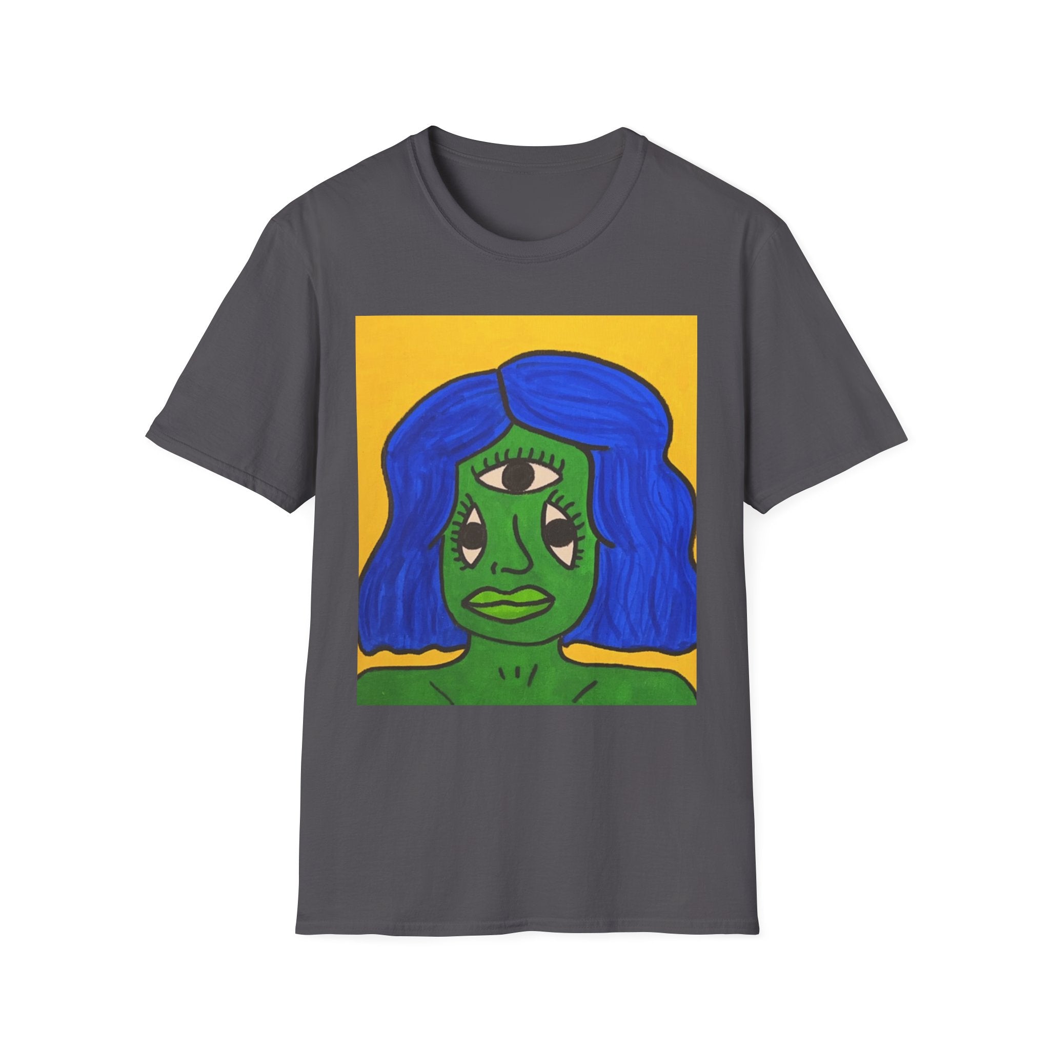 Chic Space Babe-Unisex Softstyle T-Shirt