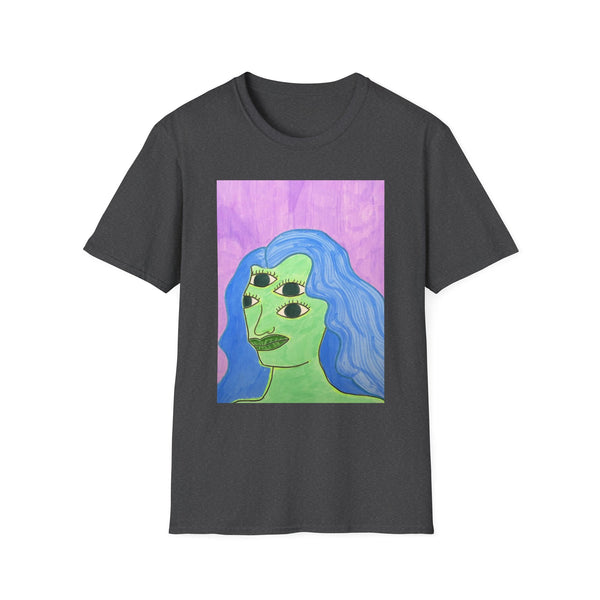 Space Girl-Unisex Softstyle T-Shirt