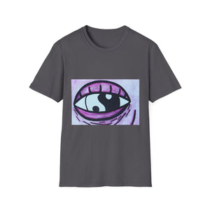 Eye Graphic Unisex Softstyle T-Shirt - Unique Artistic Expression for Casual Wear