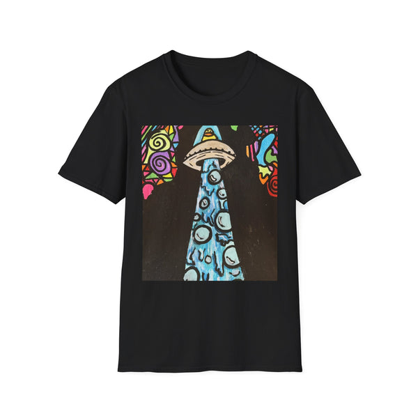 Abducktion Unisex T-Shirt - Fun Alien Art Tee