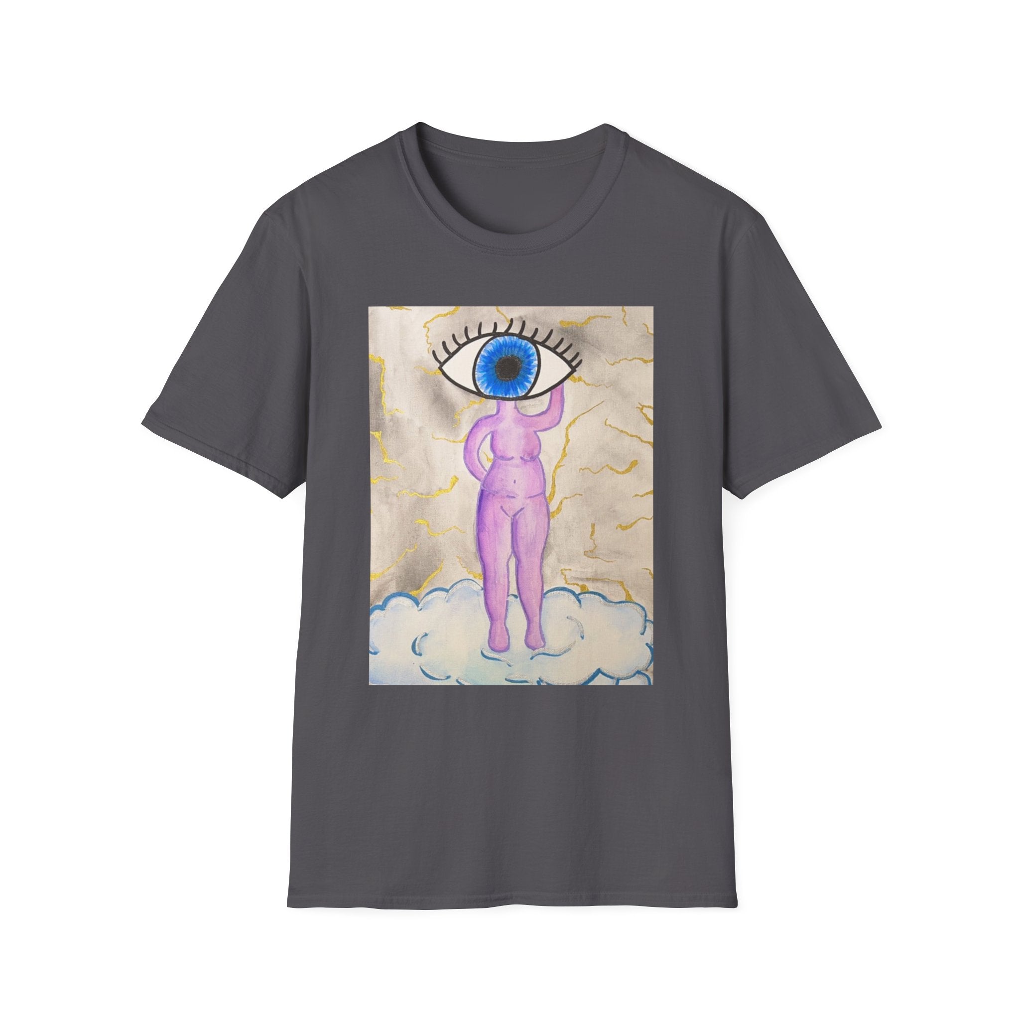 Whimsical Eye-Unisex Softstyle T-Shirt