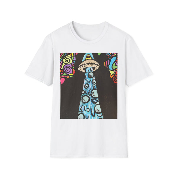 Abducktion Unisex T-Shirt - Fun Alien Art Tee