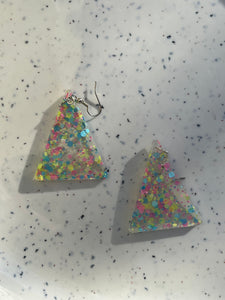 Pastel Confetti Triangles