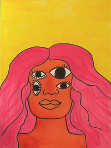 "Space Girl Warmth"